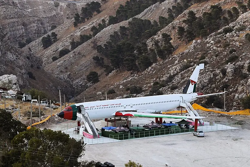 Palestinian Twins Open Cafe In Converted Plane In West Bank