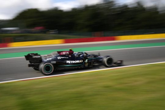 Valtteri Bottas Tops First Practice In Belgium With Lewis Hamilton 18Th