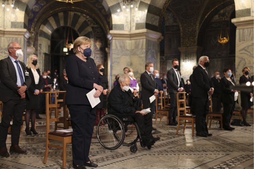 German Leaders Join Survivors In Remembering Flood Victims