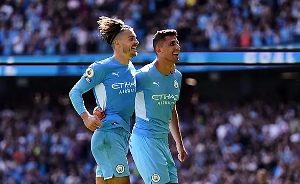 Manchester City Hit Five Past Sorry Arsenal As Granit Xhaka Sees Red