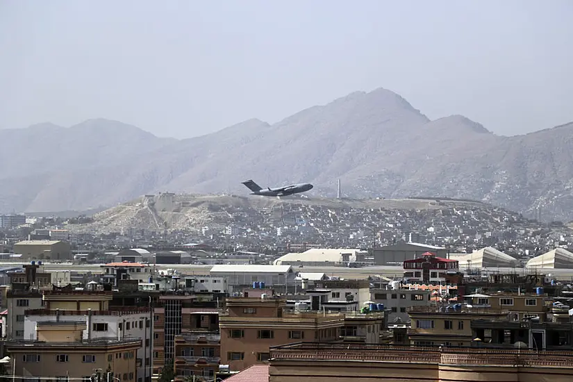 Us Air Strike Blasts Suicide Bombers Targeting Kabul Airport