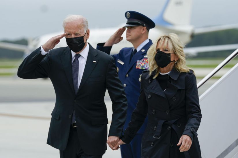 Joe Biden Holds Private Meeting With Families Of Troops Who Died In Kabul