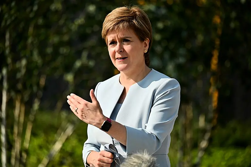 Scotland's First Minister Nicola Sturgeon Self-Isolating