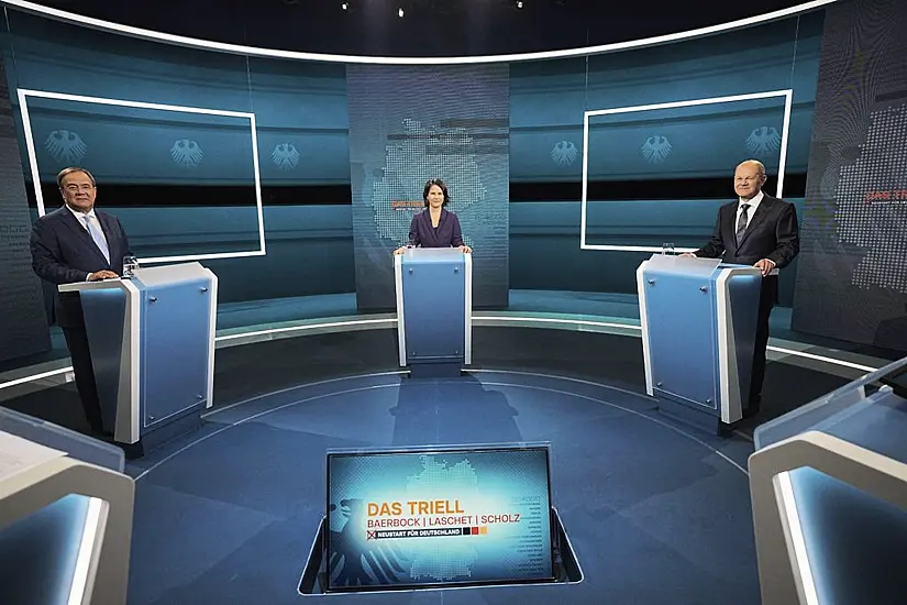 German Election: Three Would-Be Chancellors Cross Swords In Tv Debate