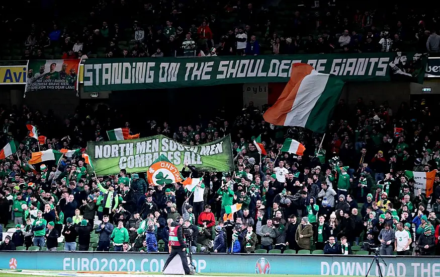 Fans To Return To Aviva For Ireland's Qualifier Against Azerbaijan This Saturday