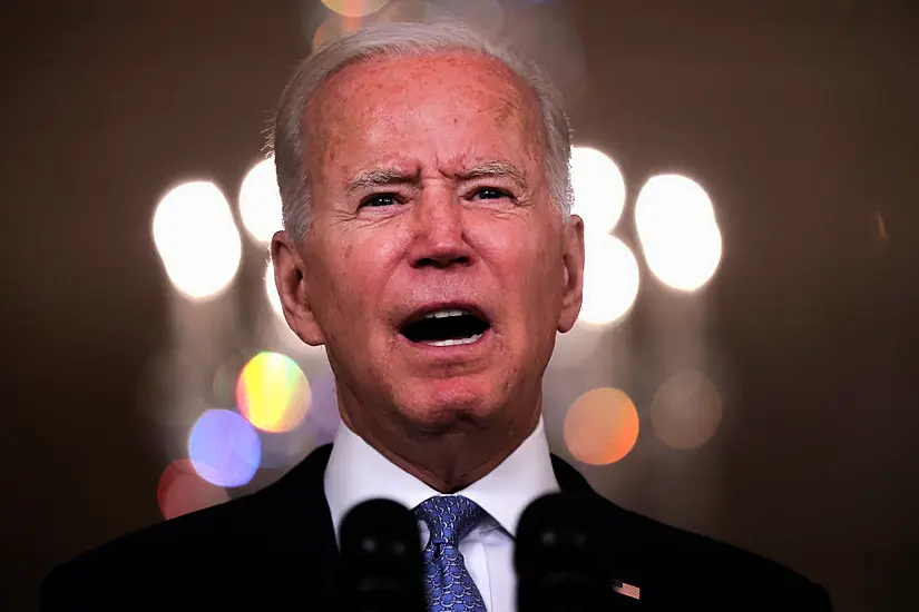 Biden Cites Afghan Military, Trump Role In Messy Afghanistan Exit