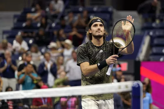 Us Open Day Three: Tsitsipas Panned While Rain Stops Play Under Roof