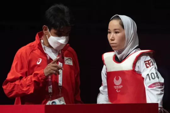 Afghan Paralympian Makes Her Debut After Secret Evacuation