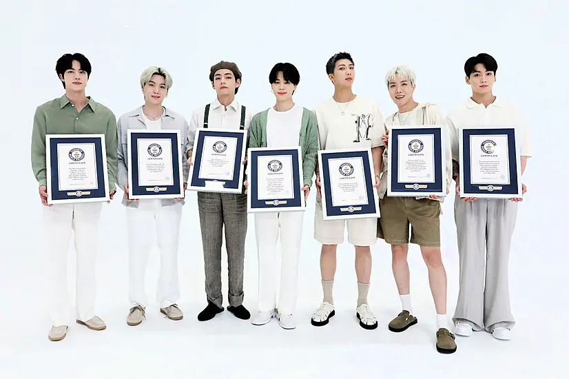 Bts Inducted Into The Guinness World Records Hall Of Fame