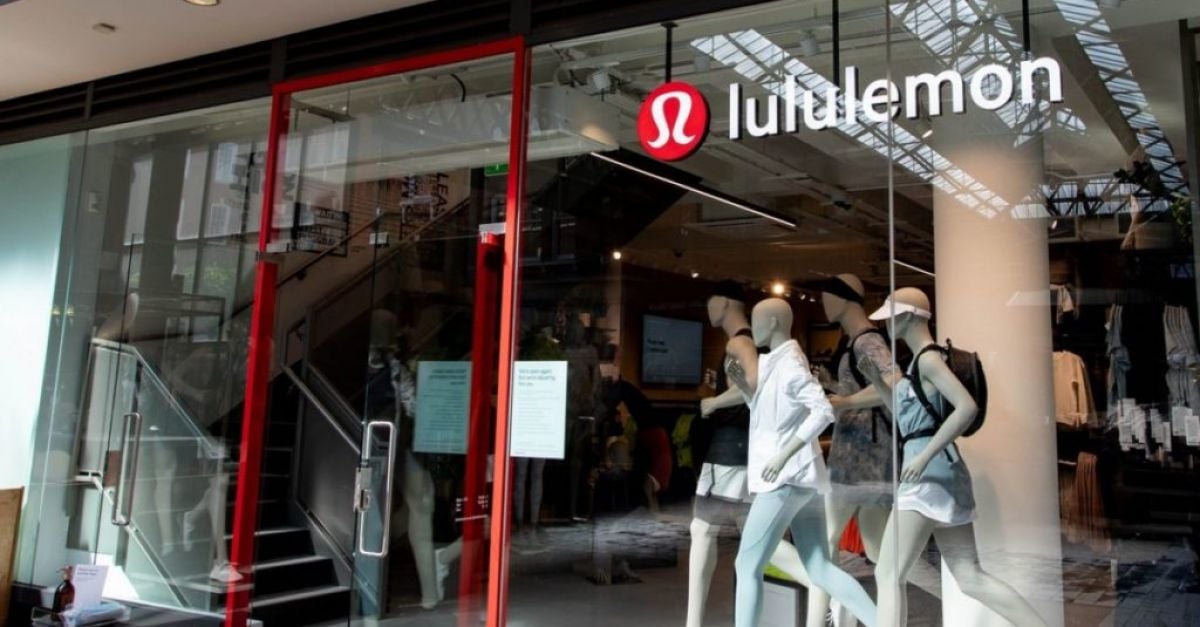 LuluLemon's Irish retail business takes Covid hit ahead of new store opening