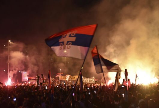 Police Clash With Opponents Of Serbian Church In Montenegro