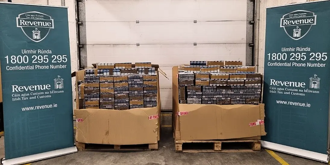 Revenue Seize 864,000 Cigarettes Worth €613,00 At Dublin Port