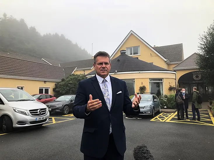 Maros Sefcovic Calls On Politicians To ‘Dial Down Rhetoric’ Over Ni Protocol