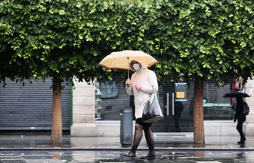 Met Éireann Issues Warning For Heavy Rain And Thunderstorms