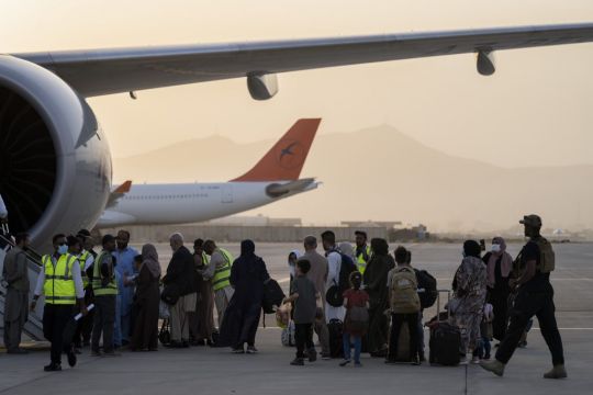 First Foreigners On Commercial Flight Fly Out Of Kabul Since Us Pulled Out
