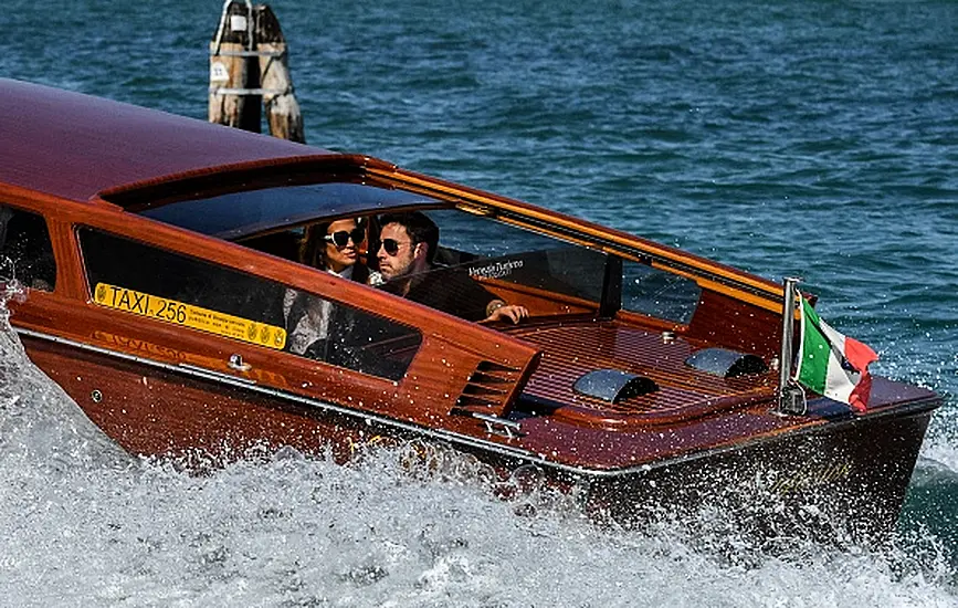 Ben Affleck And Jennifer Lopez Arrive Together In Venice For Film Festival