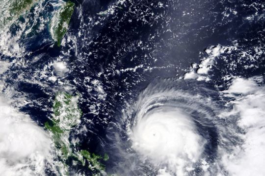 Typhoon Gaining Strength As It Heads Towards Taiwan