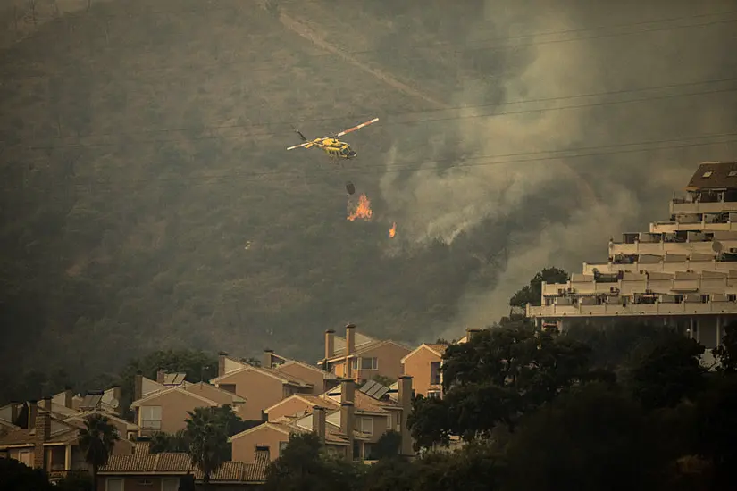 Wildfire In Spain Kills Firefighter, Forces Evacuations And Shuts Motorway