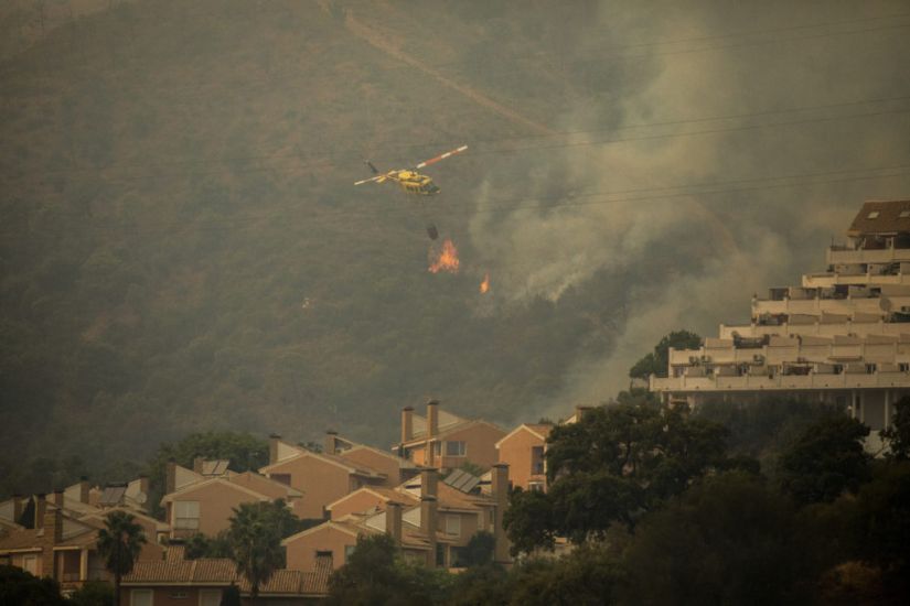 Wildfire In Spain Kills Firefighter, Forces Evacuations And Shuts Motorway