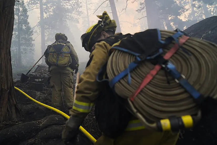 California Wildfires At Risk Of Sparking As Wind Blows In