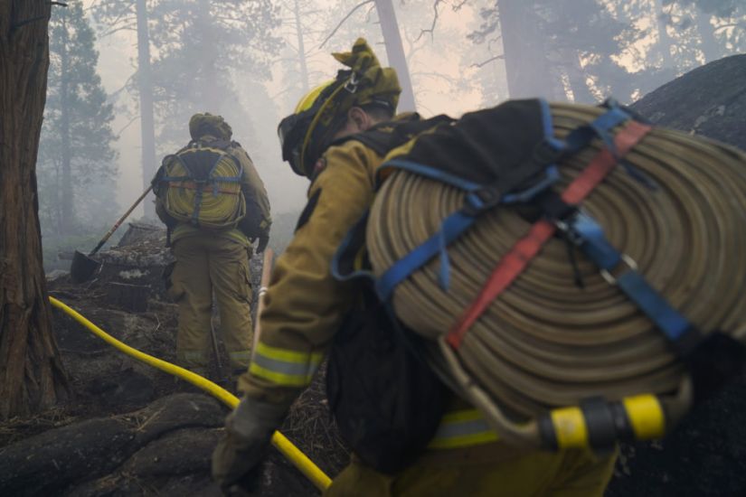 California Wildfires At Risk Of Sparking As Wind Blows In