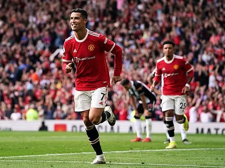 Ronaldo Scores On Second Man United Debut