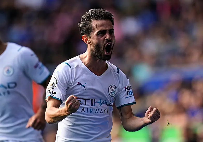 Bernardo Silva Goal Helps Manchester City Grind Out Win At Stubborn Leicester