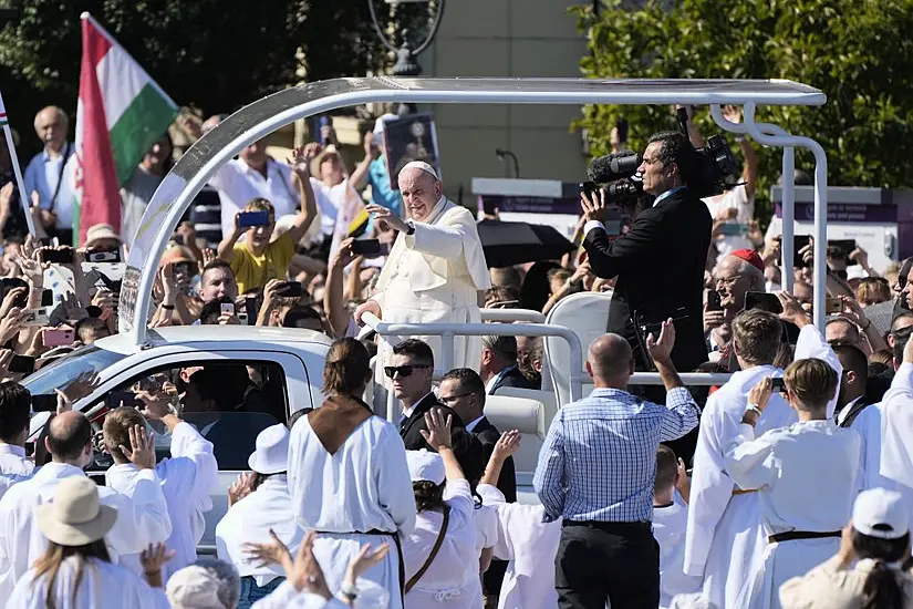 Pope Francis Meets Hungarian Pm Viktor Orban During Brief Budapest Trip