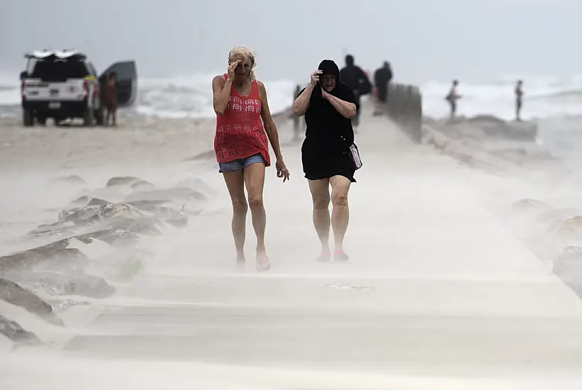 Hurricane Nicholas Makes Landfall On Texas Coast