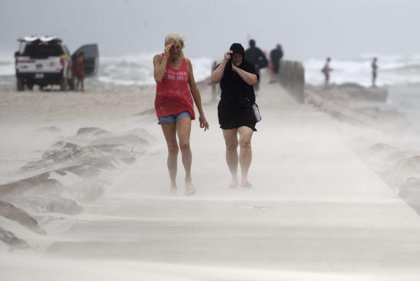 Hurricane Nicholas Makes Landfall On Texas Coast