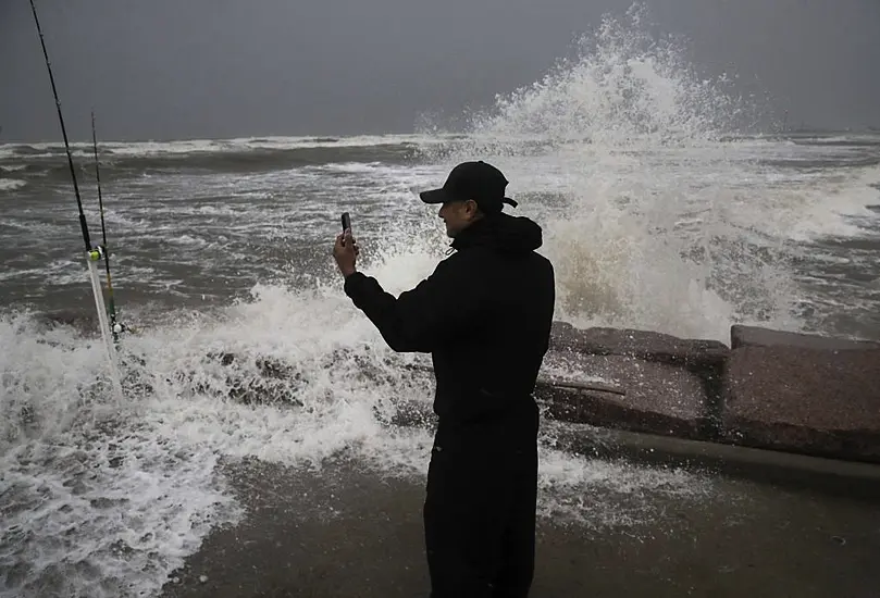 Flash Floods Feared As Tropical Storm Nicholas Strikes Texas Coast