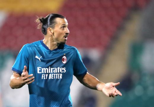 Zlatan Ibrahimovic Missing As Ac Milan Return To Champions League At Anfield