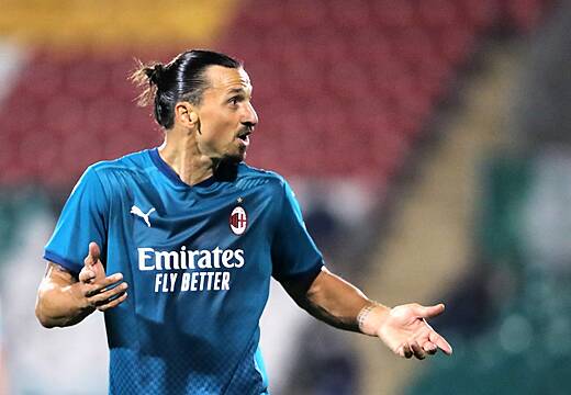 Zlatan Ibrahimovic Missing As Ac Milan Return To Champions League At Anfield