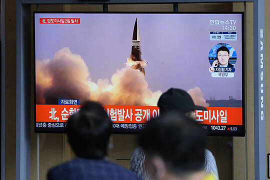 Tensions Rise As North And South Korea Test Rival Missiles Hours Apart