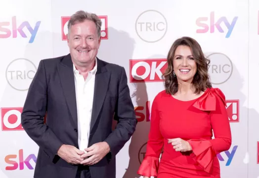 Piers Morgan Beats Susanna Reid To News Presenter Of The Year Prize