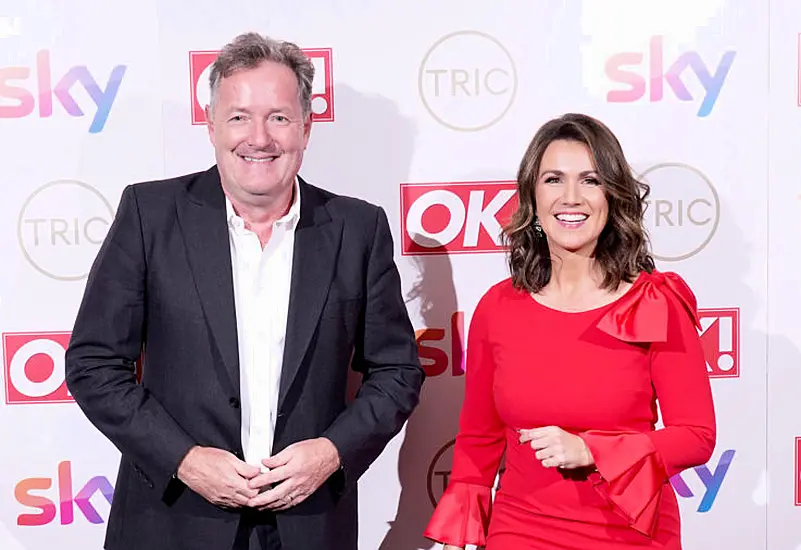 Piers Morgan Beats Susanna Reid To News Presenter Of The Year Prize