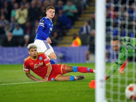 Leicester Surrender Two-Goal Lead Against Napoli