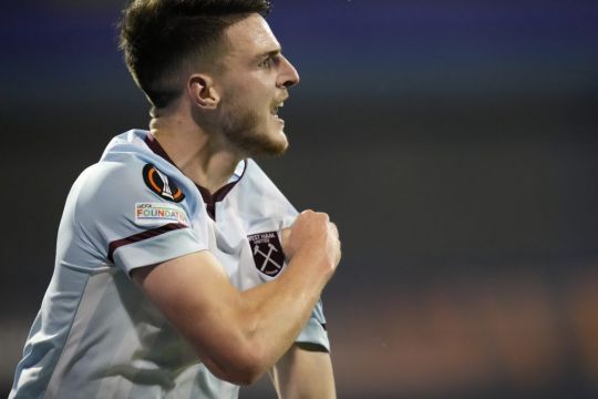 West Ham Midfielder Declan Rice Determined To Get More Goals