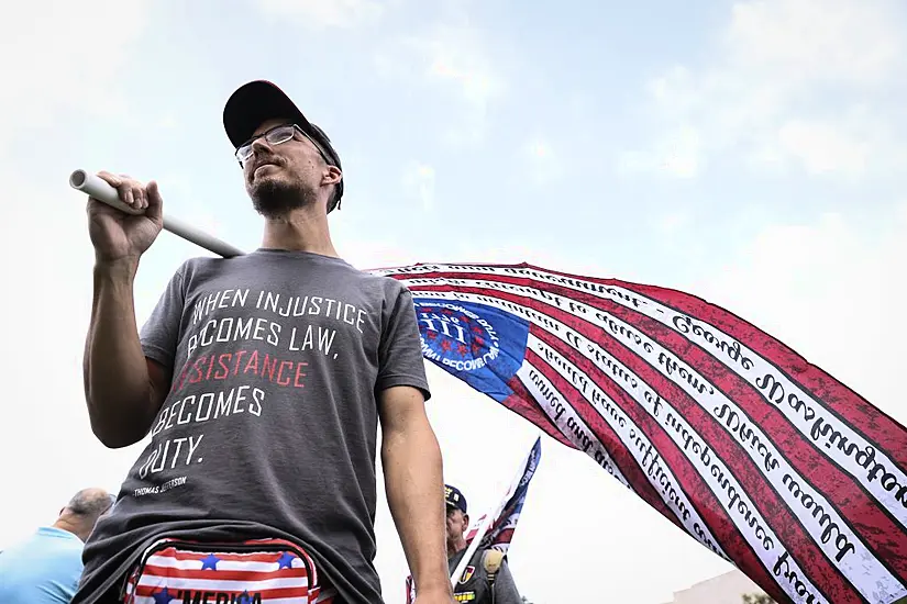 Us Capitol On High Alert As Pro-Trump Demonstrators Converge For Rally