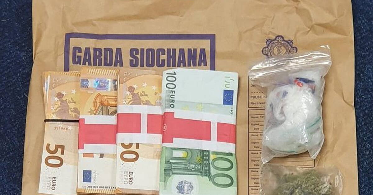 Two men arrested after cash and drugs seized in Limerick