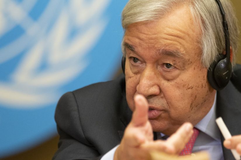 Un Chief Warns China And Us To Avoid Another Cold War