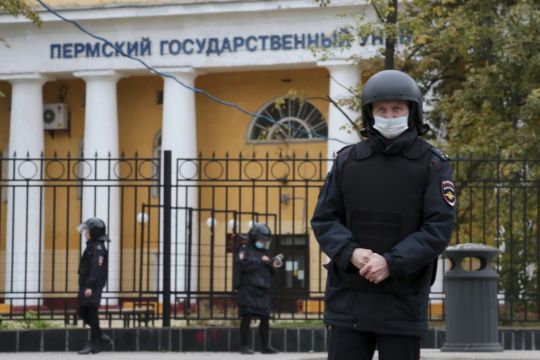 Six Dead After Gunman Opens Fire At Russian University