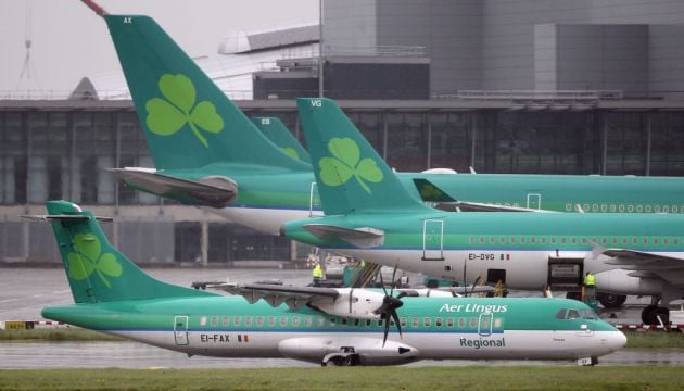 Aer Lingus Parent Company Posts Heavy Losses For Year's First Quarter