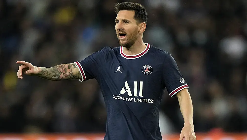 Lionel Messi Could Be Fitness Doubt For Psg’s Champions League Tie With Man City