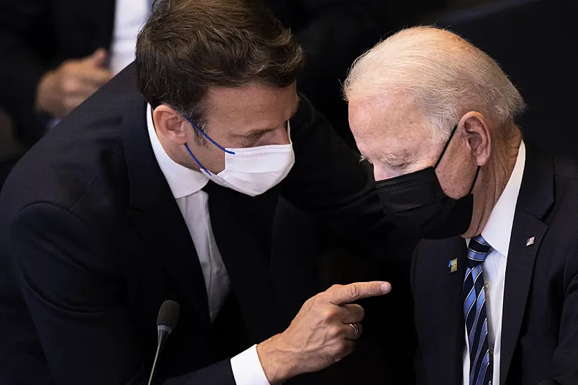 Macron Expects ‘Clarifications’ From Biden In Submarine Row