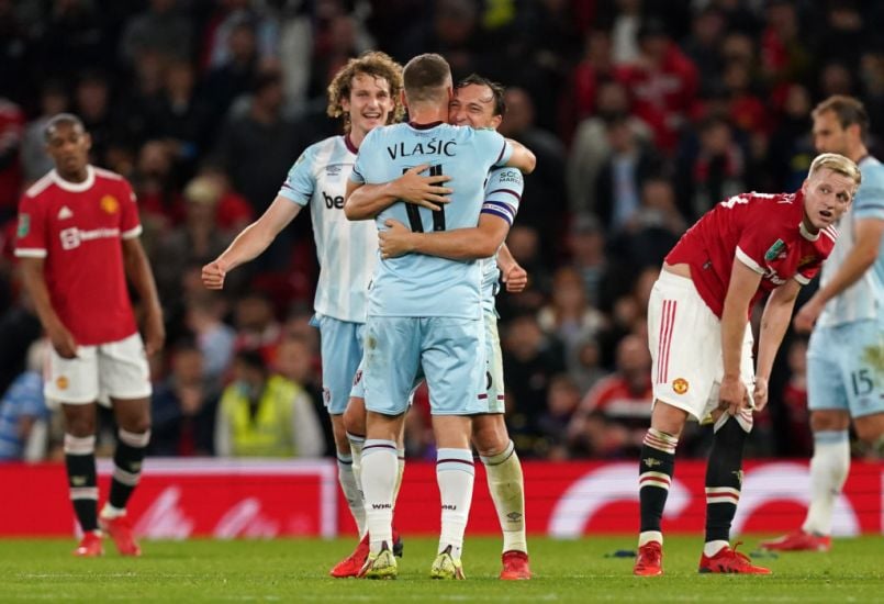 Man Utd Crash Out Of Carabao Cup As West Ham End Wait For Old Trafford Win