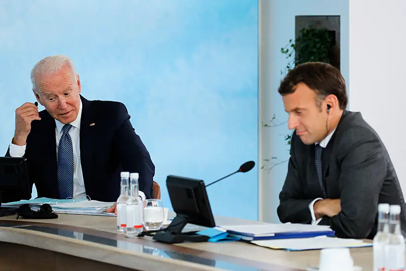 Us-French Rift Seems To Heal After Biden-Macron Call