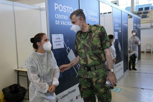 Rear Admiral Becomes Household Name In Portugal As Head Of Vaccine Drive