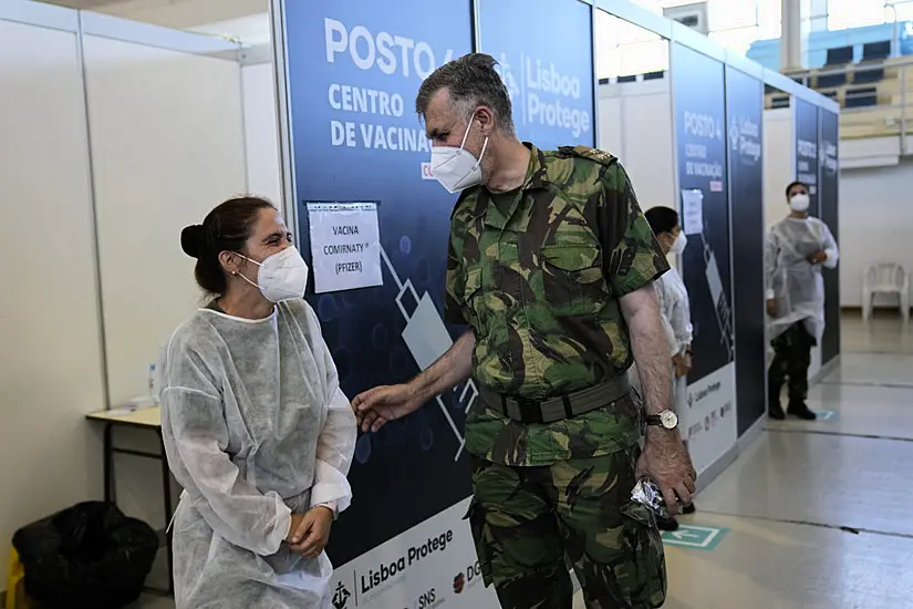 Rear Admiral Becomes Household Name In Portugal As Head Of Vaccine Drive