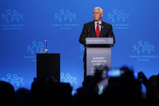 Mike Pence Says He Is Hopeful The Supreme Court Will Restrict Abortion In The Us
